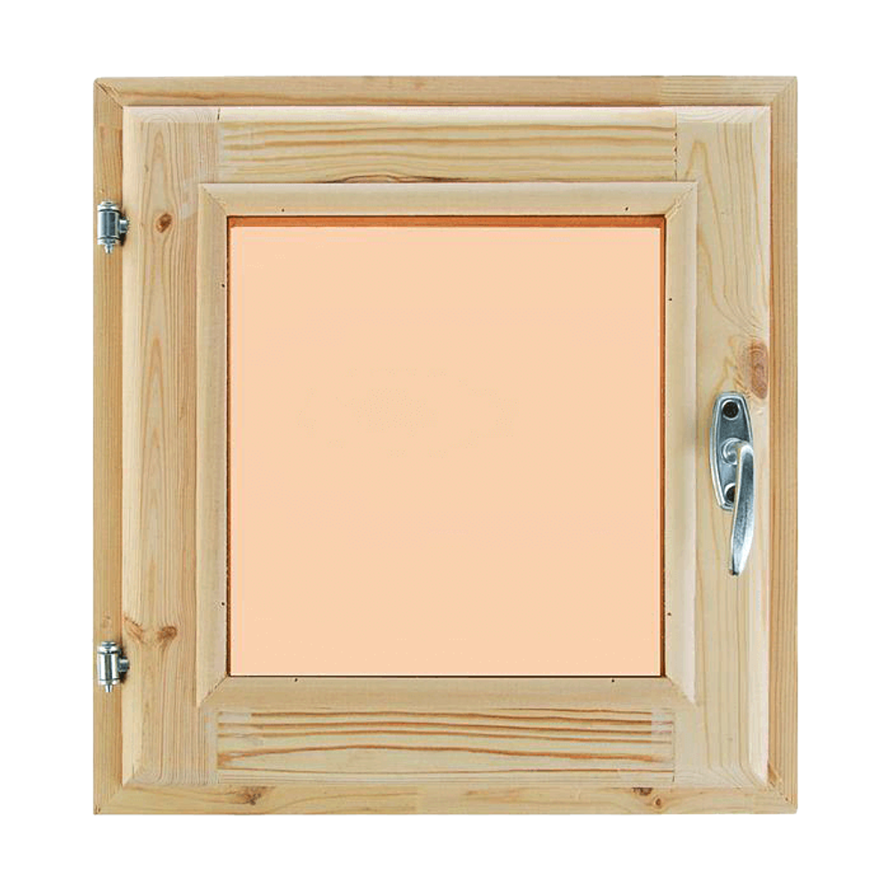 Окно 50*50 стеклопакет, тонированное
