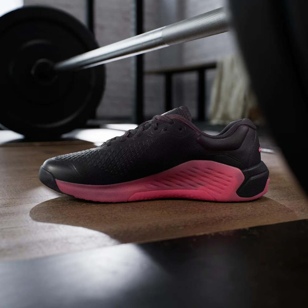 Кроссовки adidas Dropset 4 (Черно-Розовые)