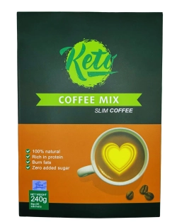 Кето кофе микс Slim Coffee - жиросжигающий напиток для похудения