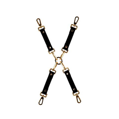 UPKO Крестовина Bondage Boutique Leather Hogtie для наручников и поножей