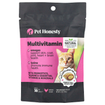 Pet Honesty, Мультивитамины, для кошек, с курицей, 100 г (3,7 унции)