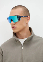 Спортивные очки с диоптриями 720armour Kamikaze Cylinder / Matte Dark Navy / Smoke Full  Blue Ti Lens