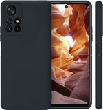 Мягкий Soft Touch чехол из силикона для XIAOMI POCO M4 PRO 5G и REDMI NOTE 11S 5G с бархатной подкладкой