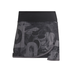 Женская теннисная юбка adidas Club Graphic Skirt Women - Black, Dark Grey