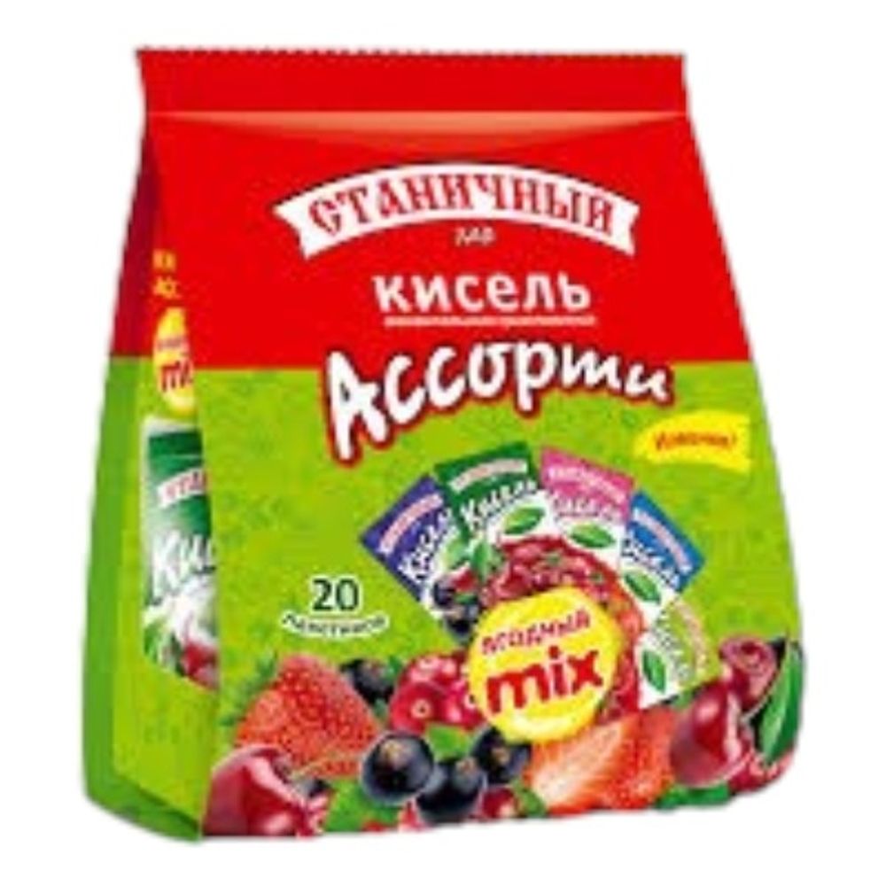 Кисель Станичный дар Ассорти ягодный микс mix 30гр