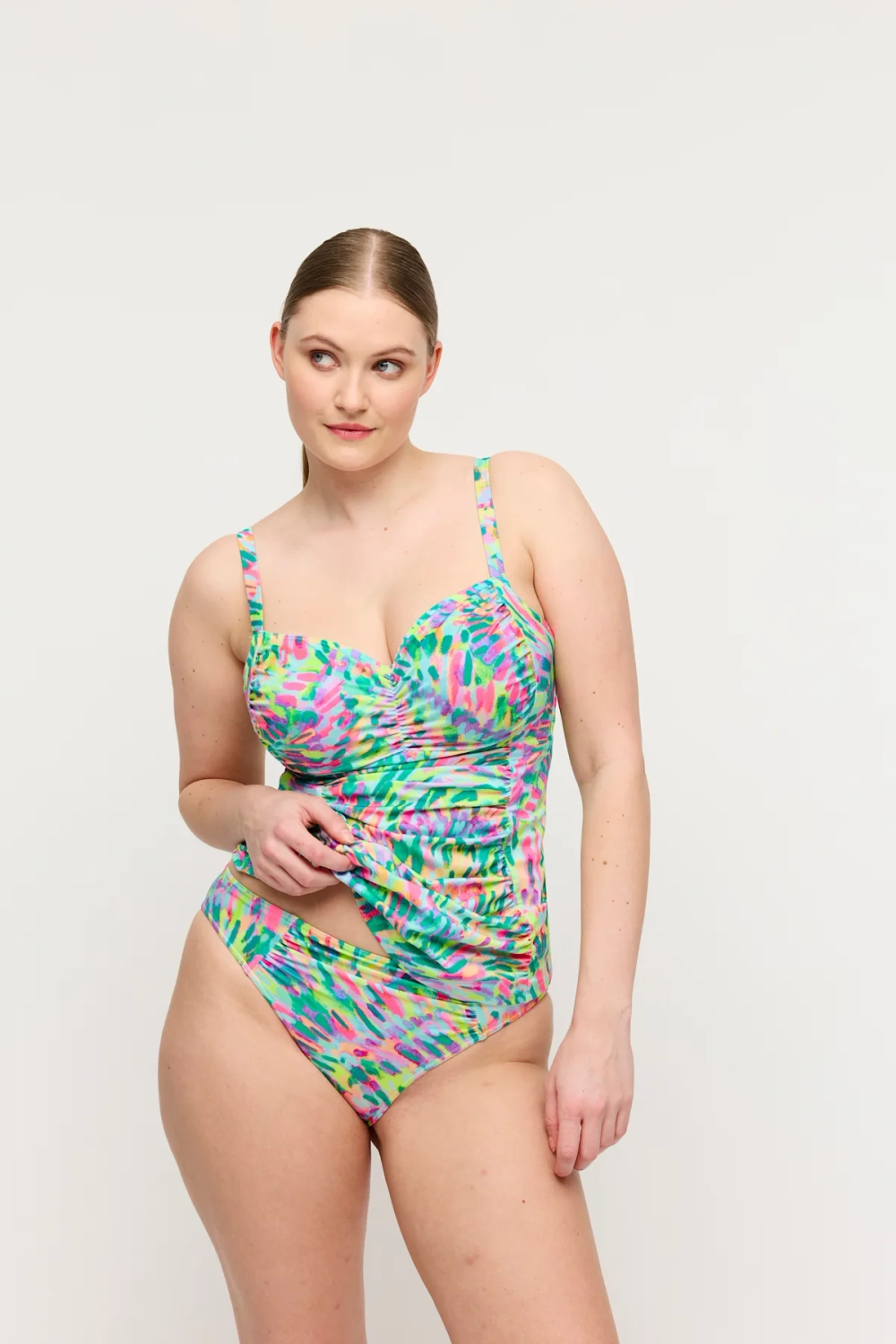 PRIMADONNA Swim Douala Топ танкини полная чаша, разноцветный