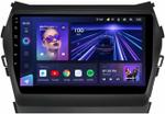 Магнитола для Hyundai Santa Fe 3 2012-2018 (отдельный экран климата, без штатной КЗВ) - Teyes CC3L монитор 9" IPS на Android 10, CarPlay, 4G SIM-слот