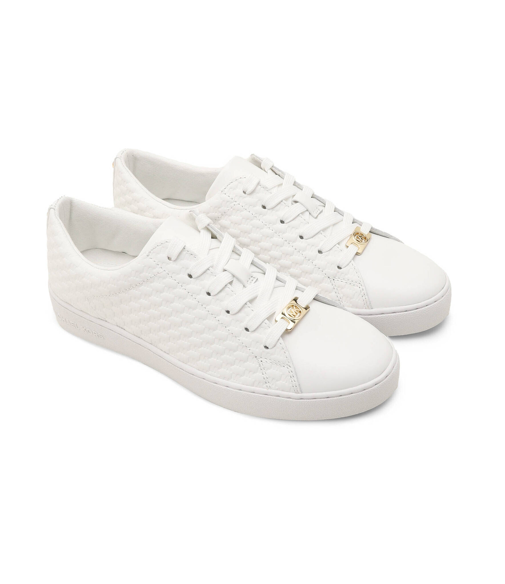 Кожаные кроссовки keaton Michael Kors - белый(43R4KTFS1L)