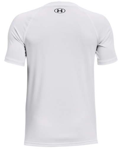 Детская футболка Under Armour Tech Big Logo SS - white