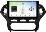 Магнитола для Ford Mondeo 4 2007-2010 (рамка чёрная) - Teyes CC4L монитор 10.1" IPS, Android 14, Быстрая, Snapdragon 662, CarPlay, 4G SIM-слот