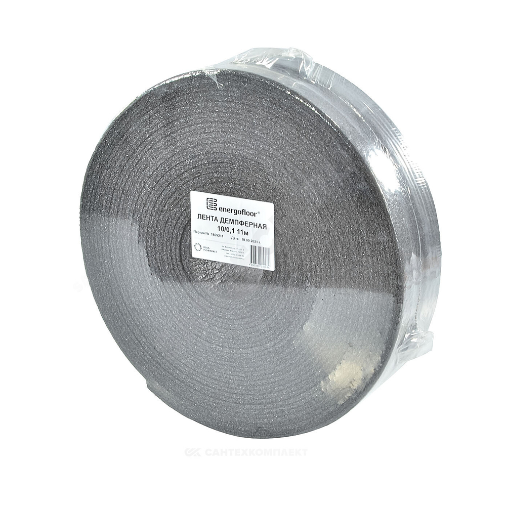 Лента демпферная Energofloor 10/0,1-11 Energoflex EFRL1010011DM