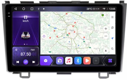 Магнитола для Honda CR-V 2006-2012 - Kuberg OL-9640 QLed+2K, Android 12, Быстрая, CarPlay, 4G SIM-слот