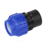 Муфта компрессионная ПЭ Дн 25х1/2" ВР Ру16 VALFEX 121001225012