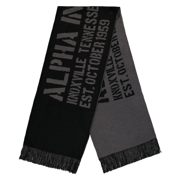 Шарф Alpha Industries Banner Black (Черный)