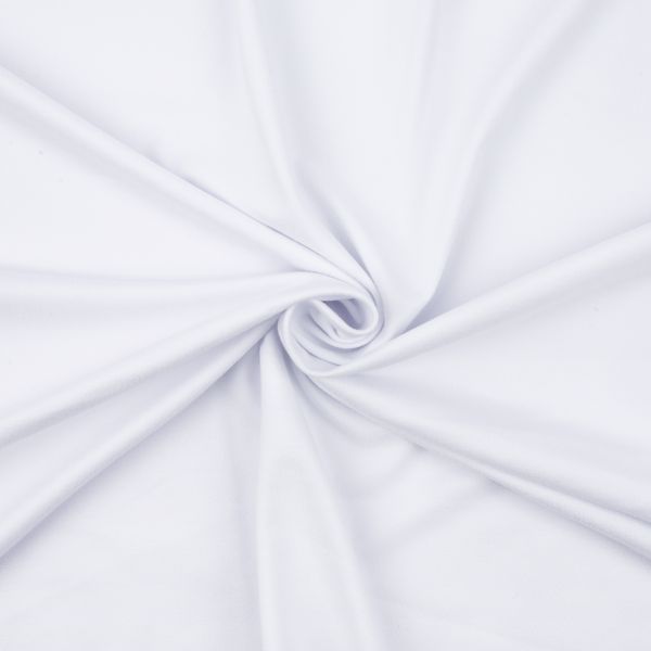 Микрофибра для нижнего белья 207 г/м², 165±5 см / 10 метров, белый/white, Gamma MIFB