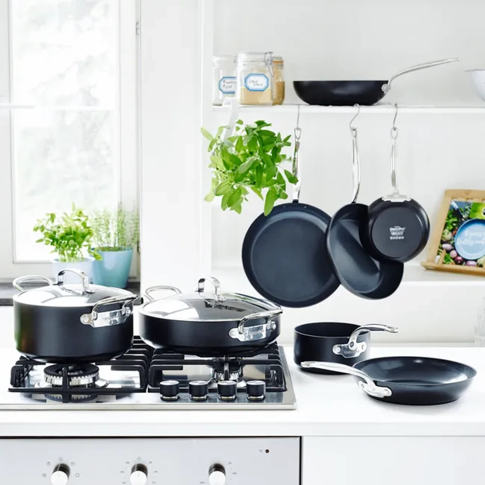 GreenPan Сковорода Барселона 28см 4,2л + крышка CC000861-001