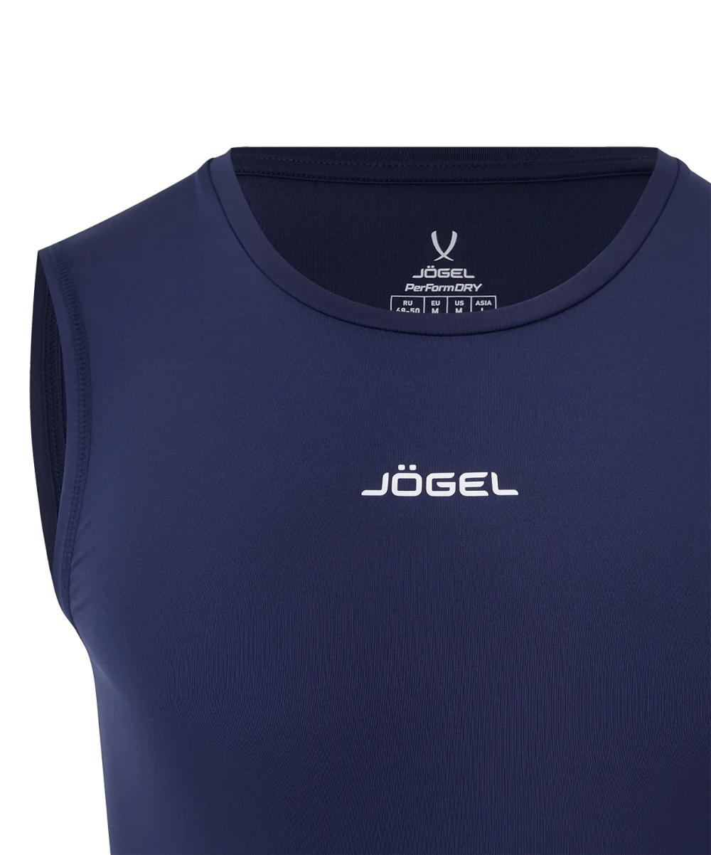 Майка компрессионная CAMP PerFormDRY Baselayer SL Tee, темно-синий