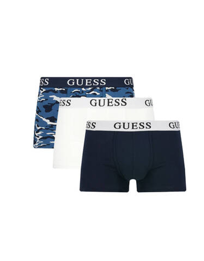трусики-боксеры 3 шт. Guess Underwear - голубой(U2BG05 K6YW0)