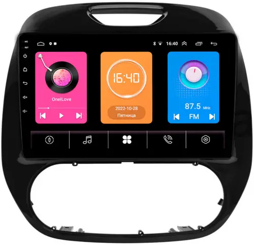 Магнитола для Renault Kaptur 2016+ - GT9-161 на Android 10