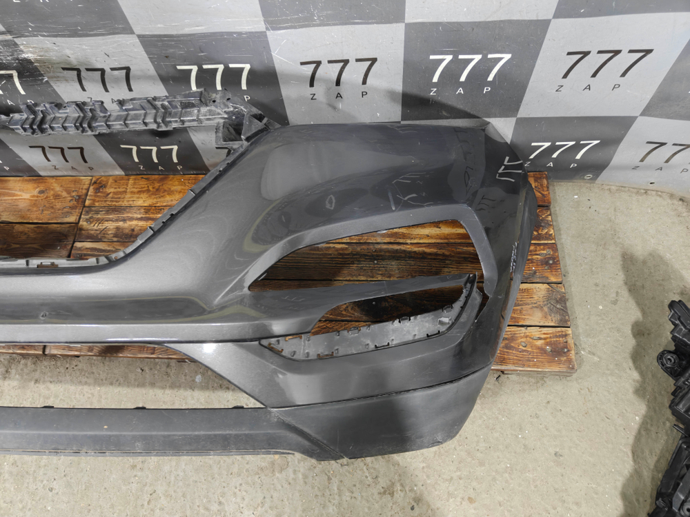 Бампер передний + юбка бампера Hyundai Tucson 3 (TL) 15-18 Б/У Оригинал 86511D7100