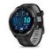 Умные часы Garmin Forerunner 965 черные, темно-серый DLC титановый безель, с черным ремешком