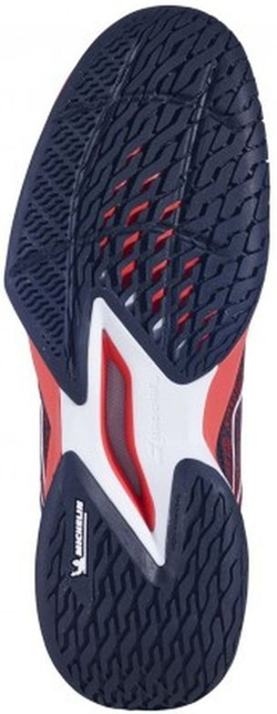 Теннисные кроссовки Babolat Jet Mach 3 All Court Men - black/poppy red