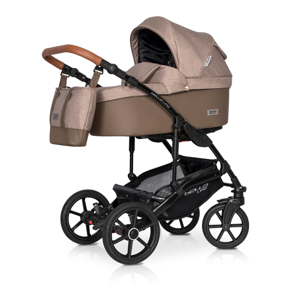 Коляска  BELLA LIFE (2 в 1) (RIKO BASIC) 05 Mokka (коричневый)