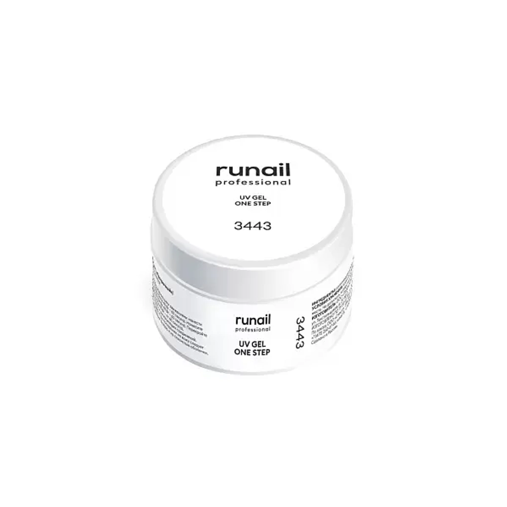 Однофазный гель ПРОЗРАЧНЫЙ,RuNail 15 гр №3443