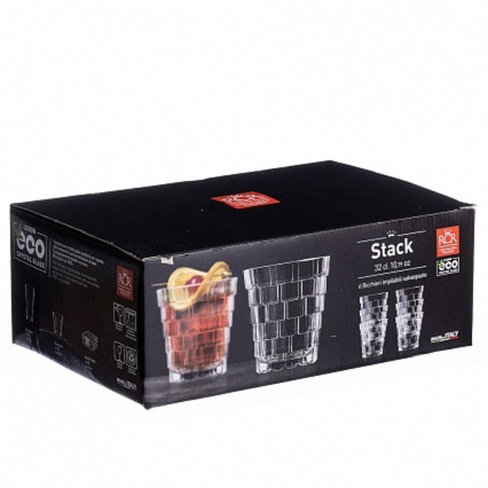 Стакан Олд фэшн 320 мл хр. стекло Stack d 9 см h9,5 см Stackable RCR [6]
