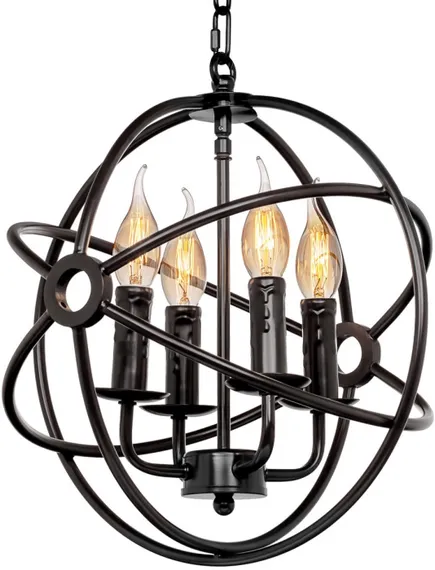 Подвесная люстра Foucaults Orb LOFT1192-4 Loft It