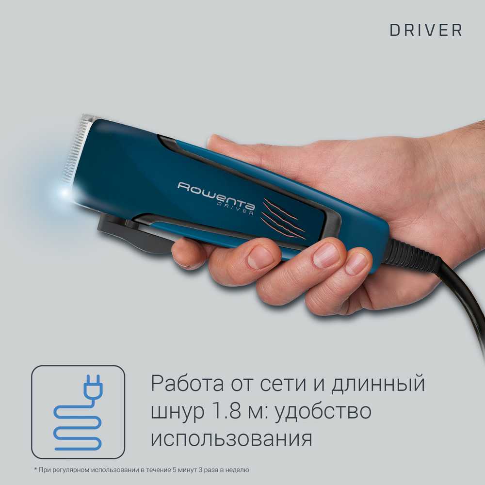 Машинка для стрижки волос Rowenta Driver Jungle TN1608F0
