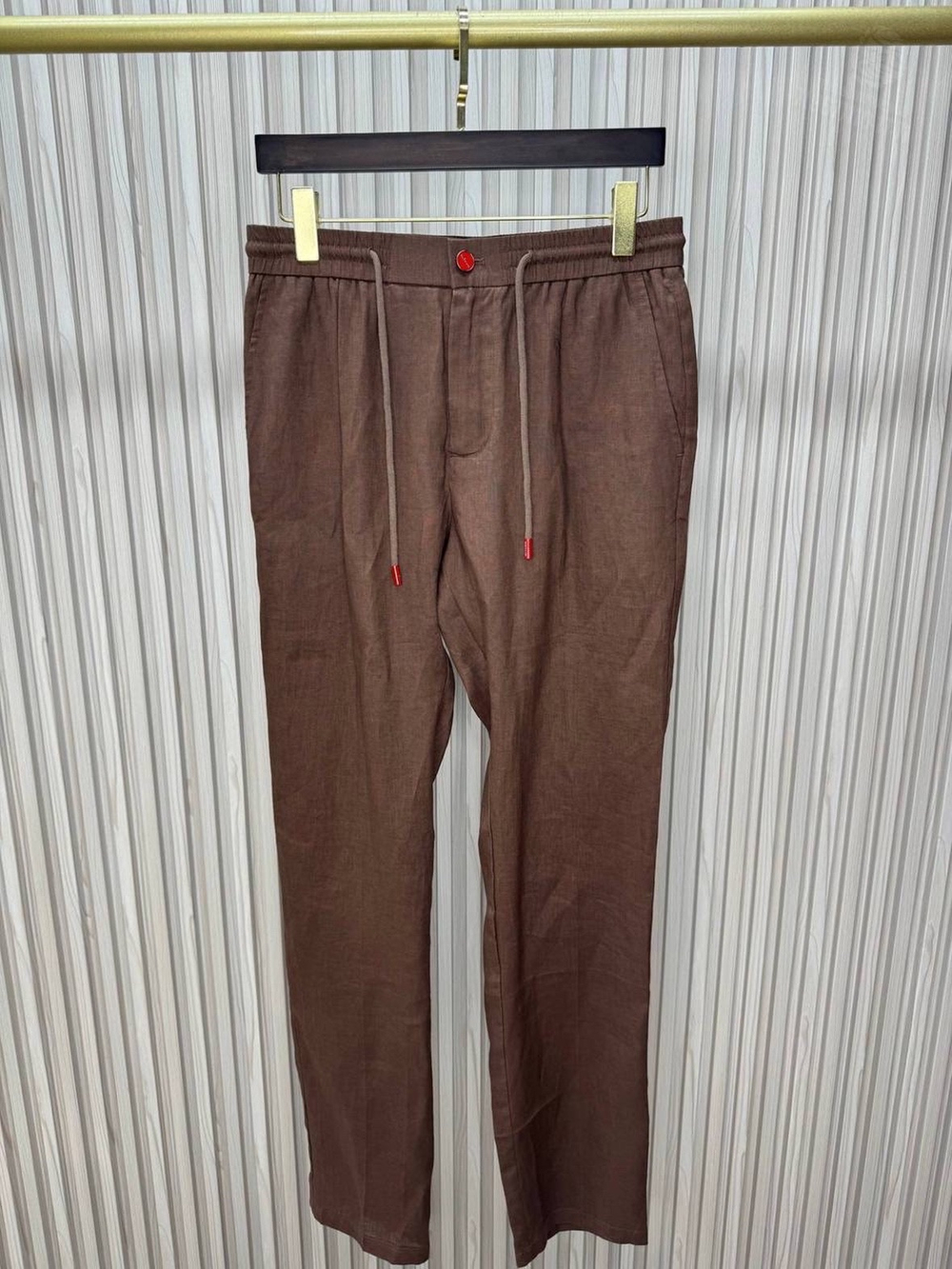 Льняные брюки Kiton