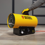 Газовая тепловая пушка Denzel GHG-15i, 15 кВт, цифровой термостат, пропан-бутан