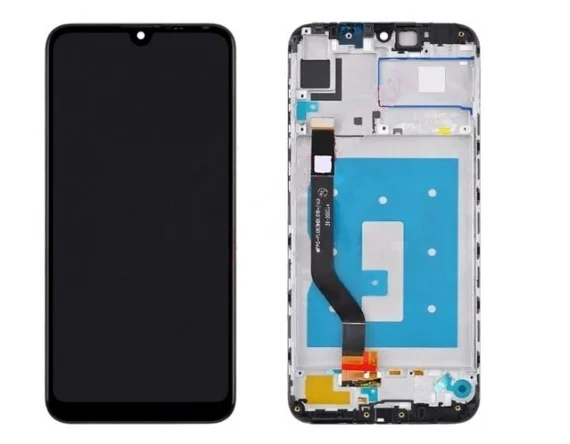 Дисплей для Huawei Enjoy 8 / Y7 Prime 2018 в сборе с тачскрином на рамке (Black)