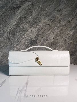 Клатч белый клатч от Bottega Veneta Andiamo Long Clutch BP5-099785