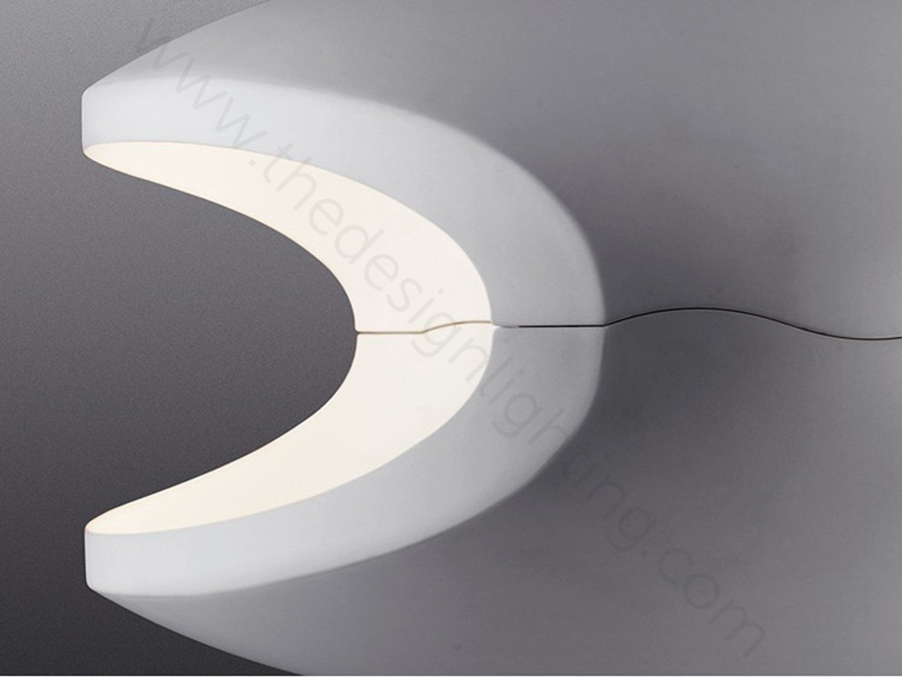 Pendant design lamp  O-Space by Foscarini (White)