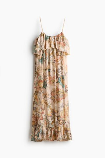 Платье-колокол с оборками - H&M