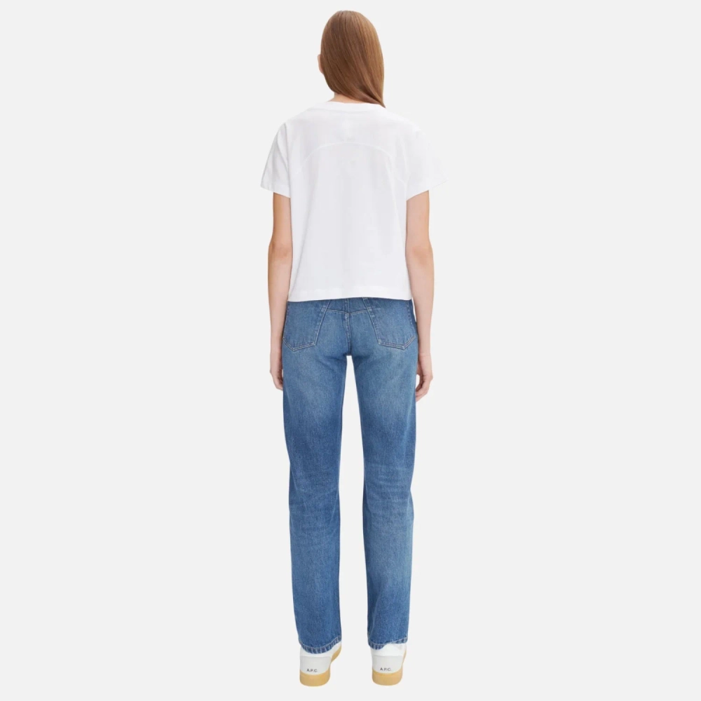 Укороченная футболка Cloud A.P.C. x ASICS женские