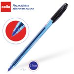 Ручка шариковая Cello "Trima-31B" синяя 0,7мм, штрих-код