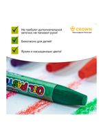 Пастель масляная Crown ArtStory 24цв., пласт. упаковка