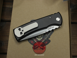 Нож Pro-Tech / Chaves Knives Redencion 229 Auto Standard Black - рук анод алюминий + шайбы