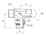 Штуцер FRGT BSP 3/8 - BSP 1/4