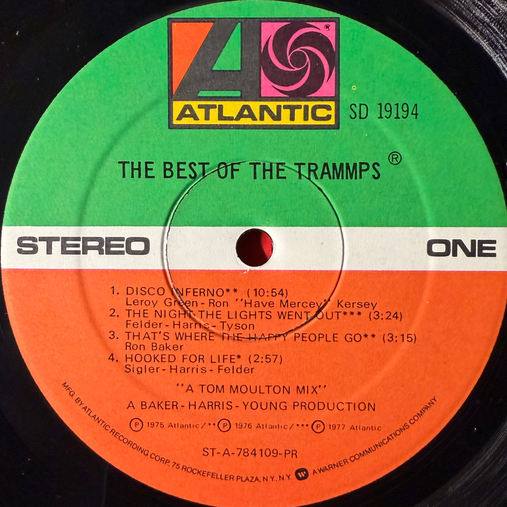 The Trammps ‎– The Best Of The Trammps (США 1978г.)