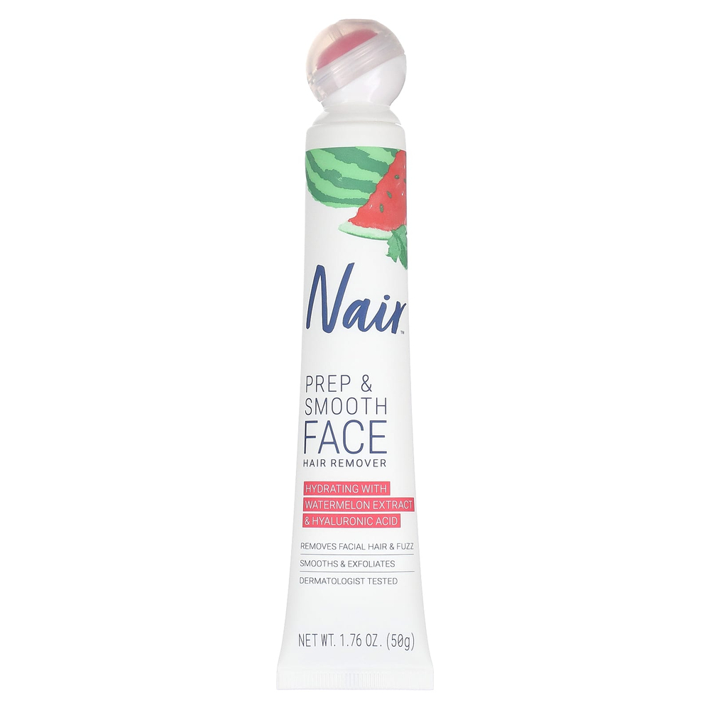 Nair, Prep & Smooth Face, средство для депиляции, 50 г (1,76 унции)