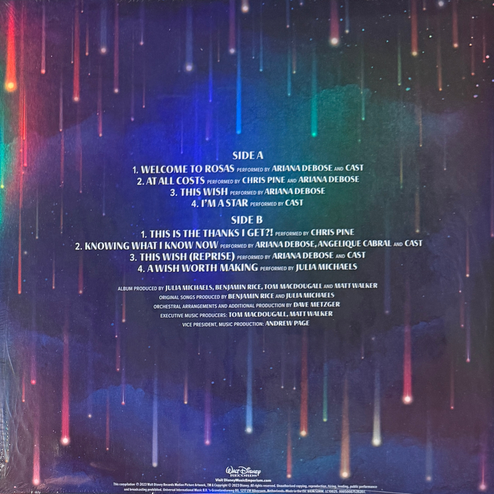 Wish - Original Motion Picture Soundtrack (Европа 2023г.)