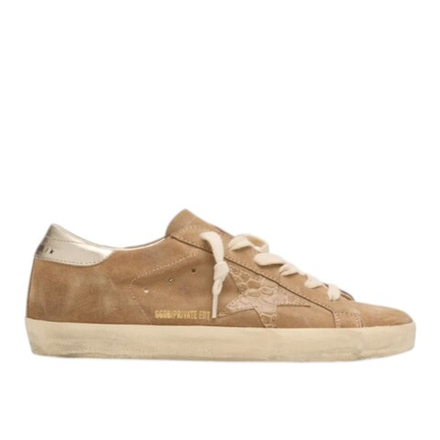 Кеды Golden Goose Superstar Mixed Leather Low-Top