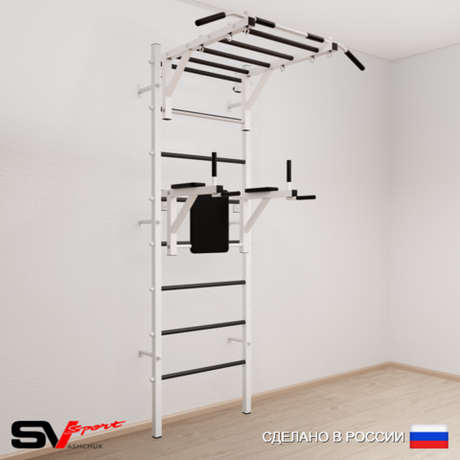 Шведская стенка Sv Sport усиленная 622 (Турник рукоход/Брусья)