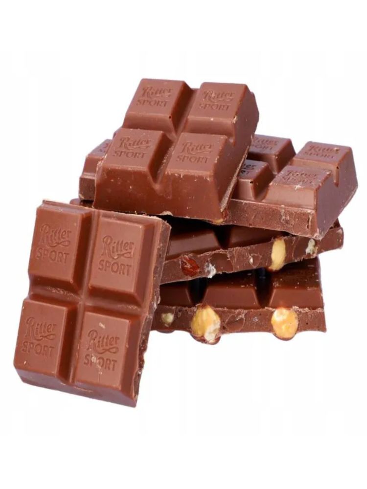 Шоколад молочный Ritter Sport Лесной орех Клюква 100 г x 4 шт