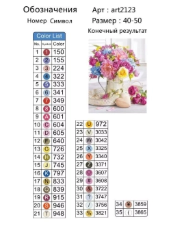 Алмазная мозаика Цветы