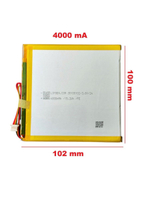 Аккумулятор для планшета LGD 3010095. 12 3,8 V / 4000 mAh / 101мм x 100мм x 3мм / коннектор 5 PIN